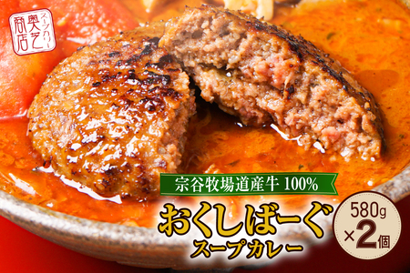 奥芝商店 とろけるチーズとおくしばーぐのスープカレー