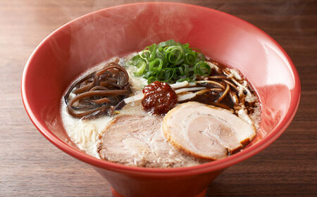 ポスト投函！一風堂 豚骨ラーメン白丸・赤丸 各2食 [BGAD034]とんこつ博多細麺
