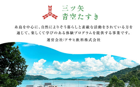 【動画視聴体験】【三ツ矢青空たすき】　好きな時間に楽しめる！ 糸島杉の自然素材ねんどでへんてこモンスターをつくろう！（約1時間） 糸島市 / アサヒ飲料 ねんど細工 糸島杉[AFN001]