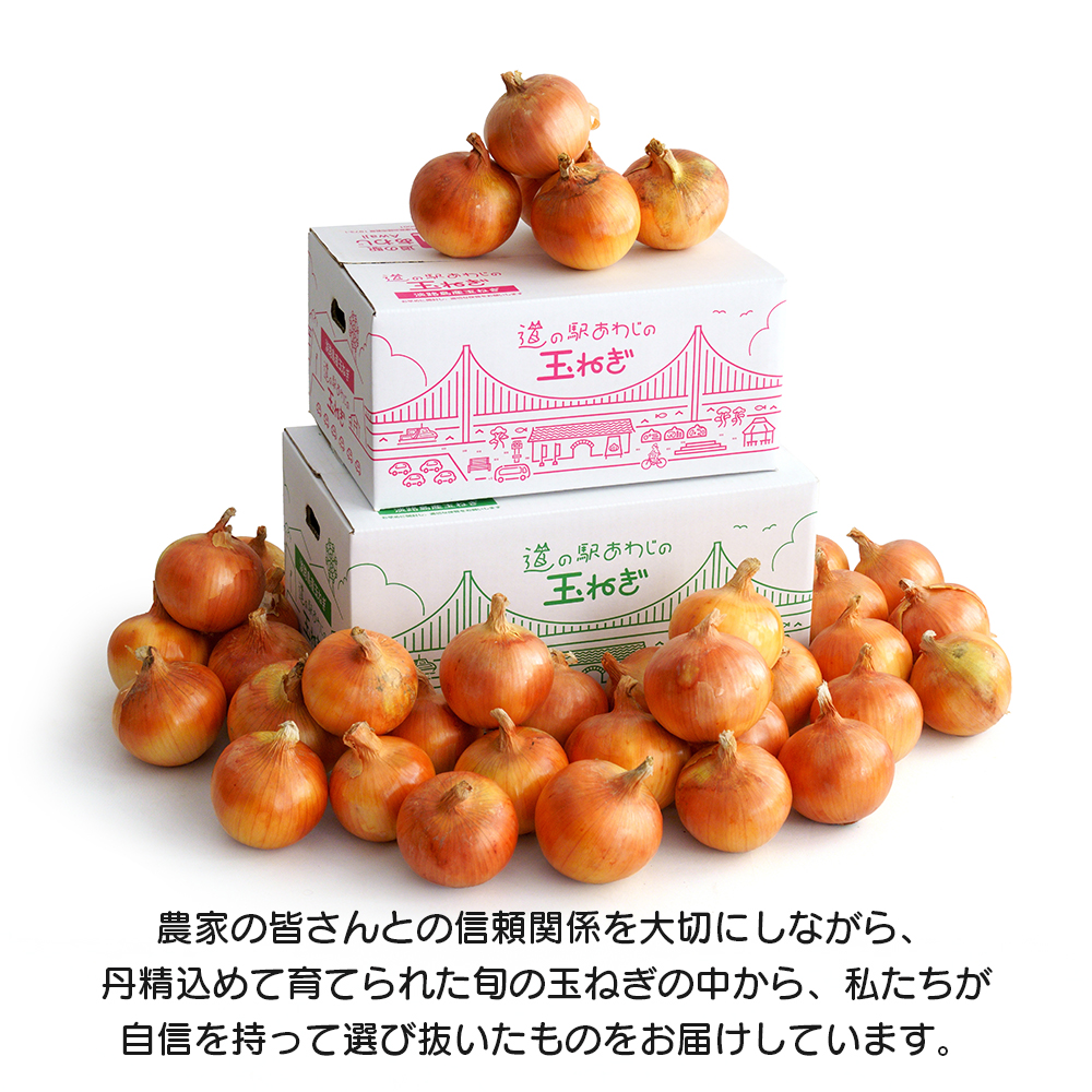 道の駅あわじの玉ねぎ10kg箱