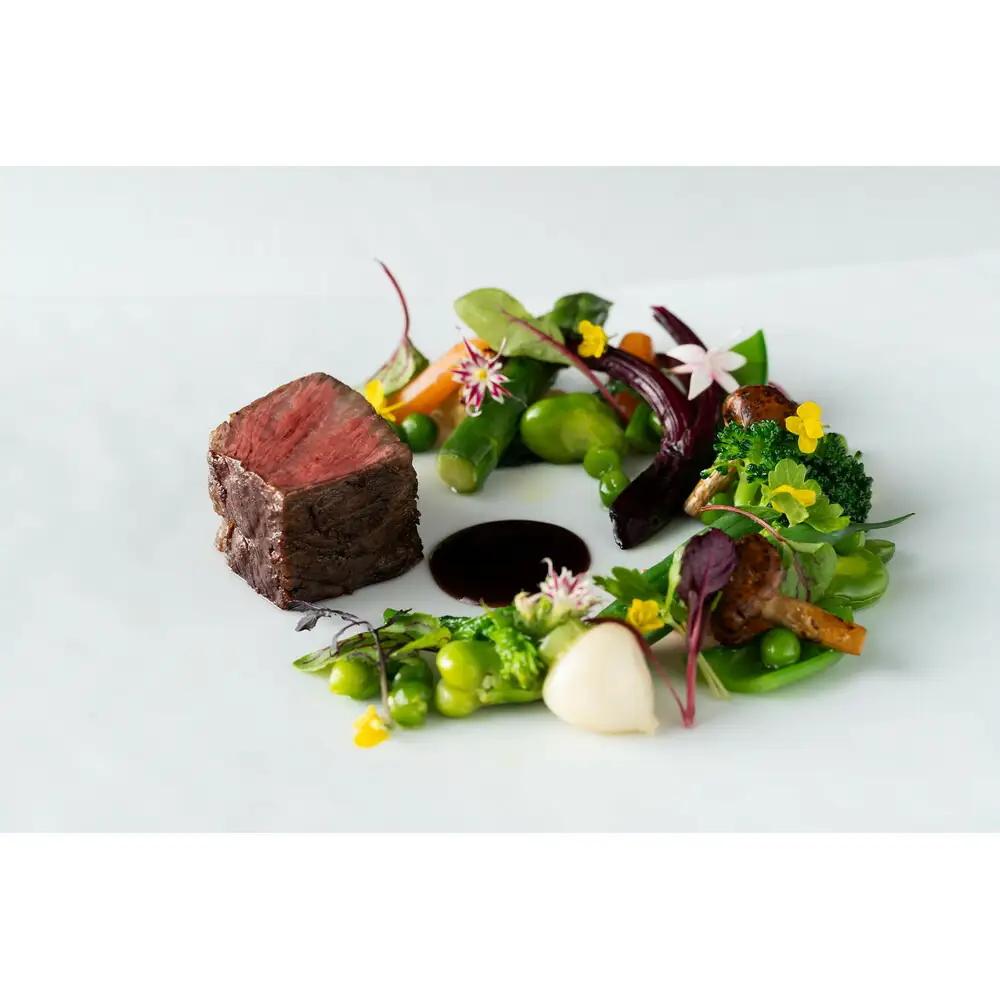 【レストランひらまつ 博多】ふるさと納税　ランチ/ディナー共通コース　1名様