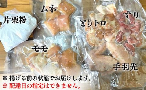 【からあげ壱気】 大分からあげ 660g×2セット（モモ、とりトロ、ムネ、ずり、手羽先）