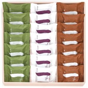 手焼ききんつば　3種詰め合わせギフト　21個入【1715357】