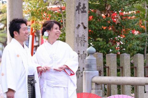 むすびの和婚　白無垢＆色打掛　大垣名所撮影プラン