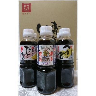 ふるさと納税 太宰府市 お櫛田さんの博多繁昌しょうゆ&amp;だしの醤&amp;つゆの醤