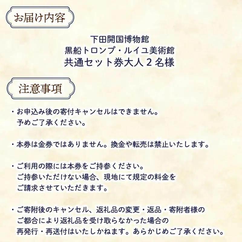 博物館 美術館 チケット 下田開国博物館 黒船トロンプ・ルイユ美術館 伊豆 下田