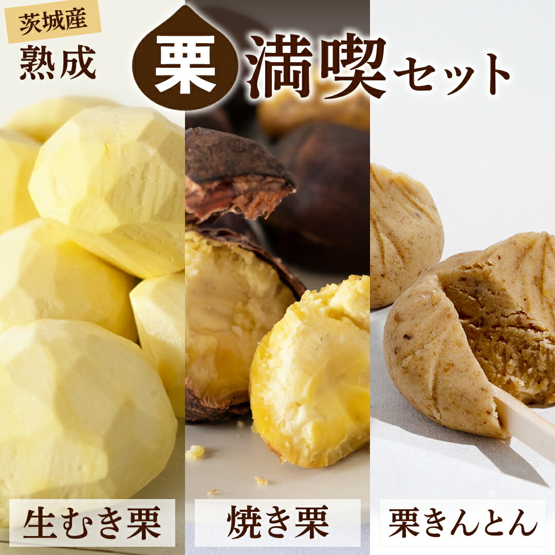 【ふるさと納税】【12/21入金確認分まで年内配送】【 吉原農場 の 完熟栗 】熟成 栗 満喫 セット 令和7年産 栗の深雫 完熟 生むき栗 焼き栗 栗きんとん くり クリ 栗ごはん おかし お菓子 果物 フルーツ 数量限定 旬 秋 冬 正月 おせち [CX026ci]