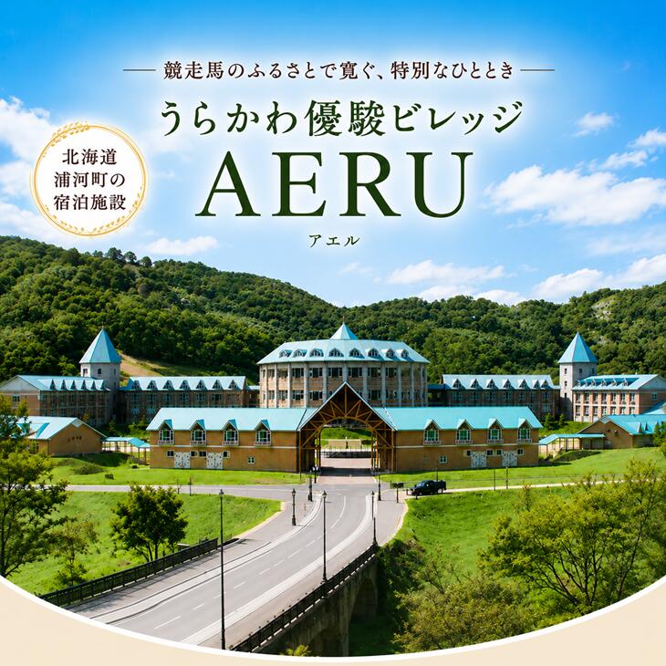 【ふるさと納税】優駿ビレッジAERU宿泊体験(1泊朝食付大人1名用)[07-094]
