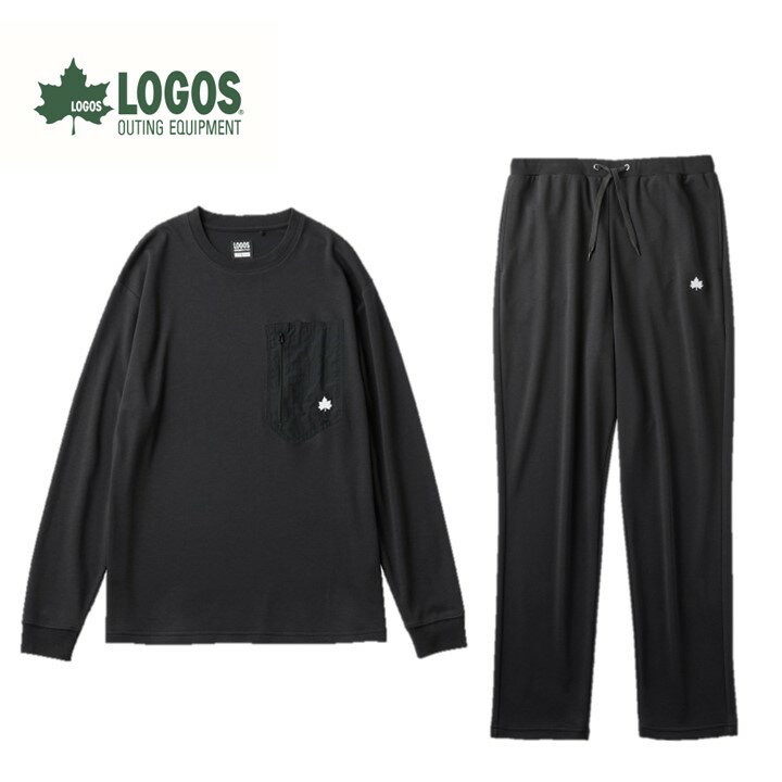 【ふるさと納税】LBL リカバリーウエア 冬用上下セット　XLサイズ リカバリーパンツ+プルオーバー ブラック【1683582】