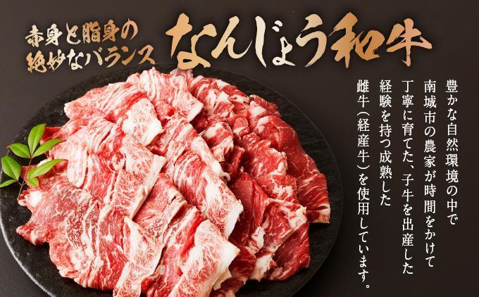 《使い勝手抜群!!》 和牛切り落とし 200g×6パック なんじょう和牛 合計400g |黒毛和牛 和牛 切り落とし モモ ウデ バラ 沖縄県 南城市 牛肉【TM0303】