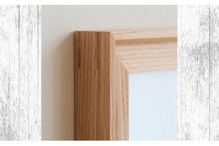 No.603-02 府中市の家具　FRAME　VALLE　A3サイズ　オーク