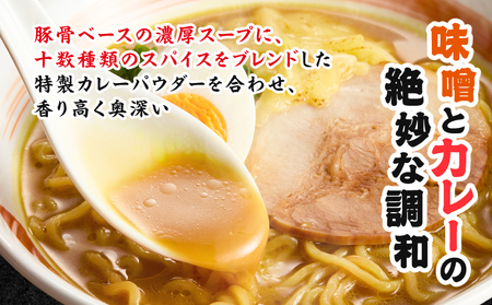元祖とまこまい みそカレーラーメン × 3箱 T064-004-02 ラーメン みそカレー 豚骨