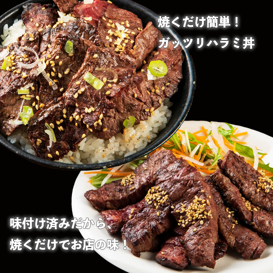 山樹のアメリカ産牛ハラミ焼き（味付）　1kg[047R21]_イメージ5