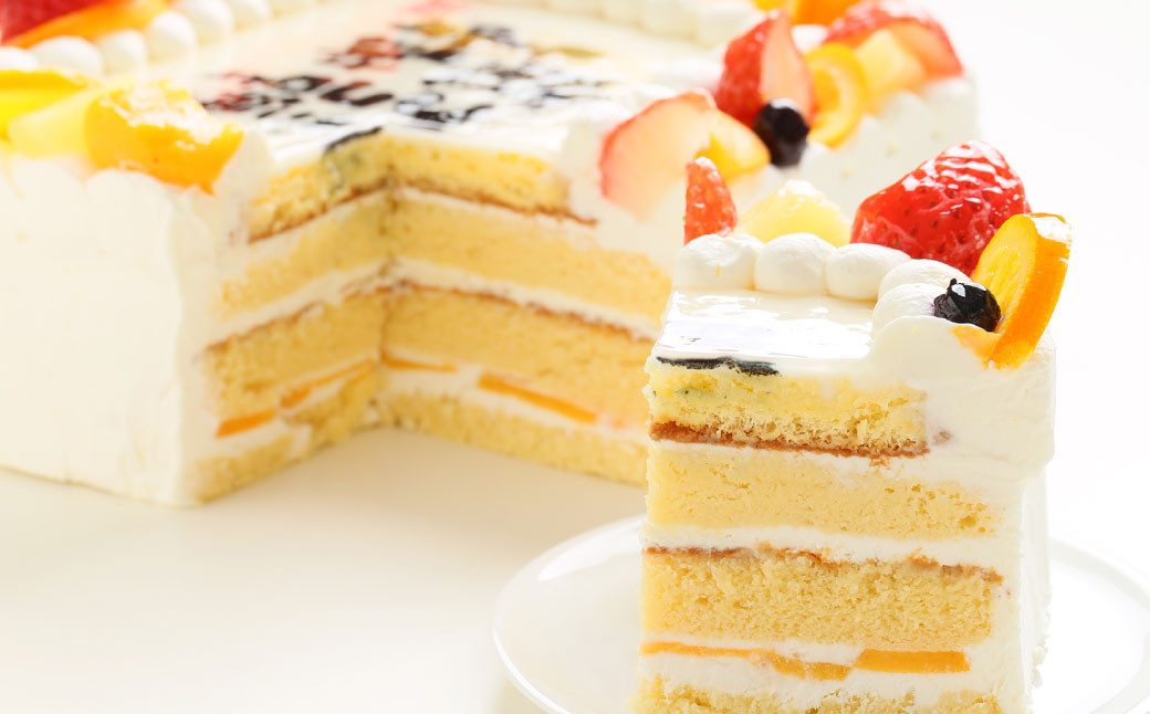 【指定日必須】感謝ケーキ 5号（15cm×15cm）