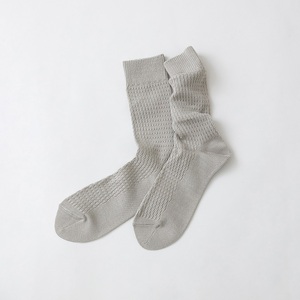 032SOUKI SOCKS  HOOH ウォッシャブルファインウール/TONE リッチシルクサーマルソックスセット/M /// 靴下 くつした くつ下 ソックス 足元 ビジネス シンプル カジュアル