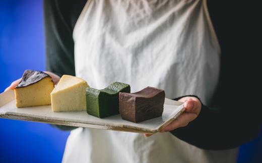 チーズケーキ 食べ比べセット ご自宅用簡易包装 （ ホワイト生チーズケーキ / ブラウンバスクチーズケーキ ） アマイオト│ チーズケーキ ちーずけーき チーズ ケーキ ちーず スイーツ 茨城県 つくば市