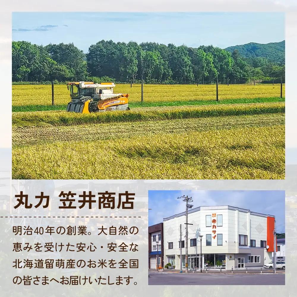 3ヵ月定期便 北海道 留萌管内産 ゆめぴりか 玄米 6kg(3kg×2袋)  米 お米 こめ