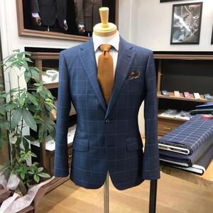 セミハンドメードオーダースーツ、イタリア製生地　MARLANE・DRAGO・REDA　Samurai Bespoke＜22-1＞ 