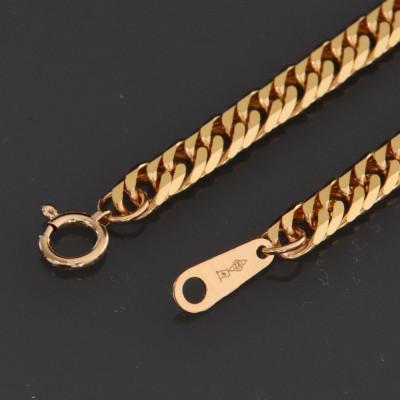 ふるさと納税 山梨市 K24純金 喜平ネックレス【約37.8g・6面ダブル・60cm】造幣局検定マーク |  | 01