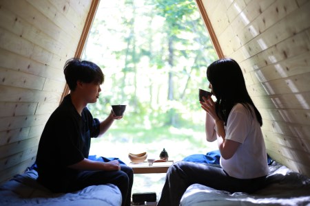 しもかわの魅力をギュッと詰め込んだ A-frame cabin iwor 1日1組限定1棟貸しローカルツアー付き宿泊プラン（ペアチケット） オフグリッドキャビン 故郷 ふるさと 納税 北海道 下川町 