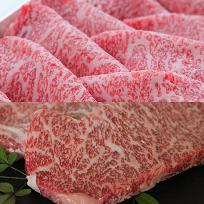 【ふるさと納税】 2ヶ月連続お届け 伊賀牛（1回目：ロ−スすき焼き 2回目：サーロインステ−キ）【koma-tkb0004】