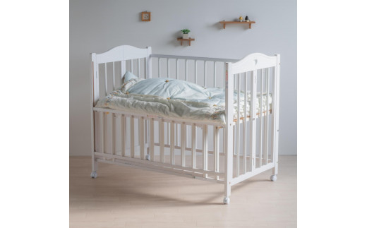 
            ワンタッチベビーベッド「チェリッシュ（ＷＨ）ホワイト色」　
          