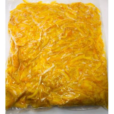 ふるさと納税 阿南市 【KIMONO FRUITS】冷凍ゆず皮(徳島産)1000g