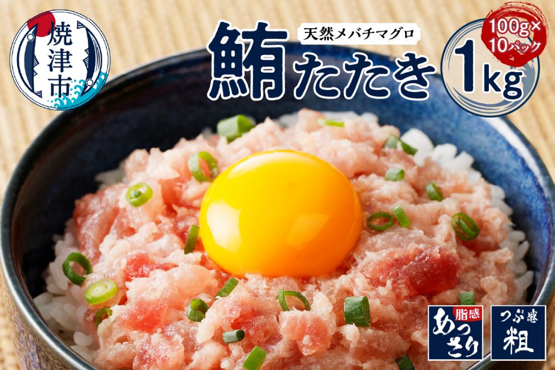 a11-205　まぐろたたき100g 10パック セット メバチマグロ ネギトロ