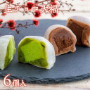 【ふるさと納税】生チョコ 大福 抹茶 生チョコ 大福 詰め合わせ 6個 もっちり スイーツ