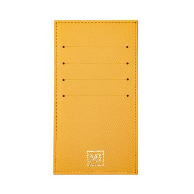 ふるさと納税 豊岡市 豊岡財布 ウォレットインカードホルダー 本革使用 ZCD02 イエロー