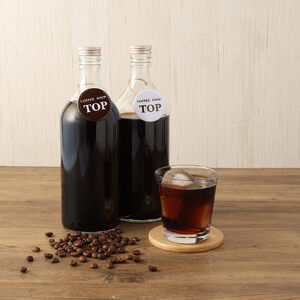 珈琲専門店の水出しアイスコーヒー 添加物不使用（700ml×２本）【R00219】