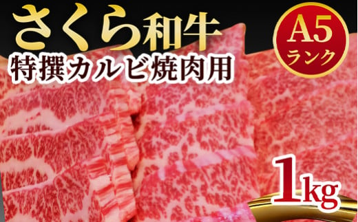 
A5さくら和牛特撰カルビ焼肉用1kｇ 肉 焼肉 国産牛 グルメ 送料無料
※着日指定不可
