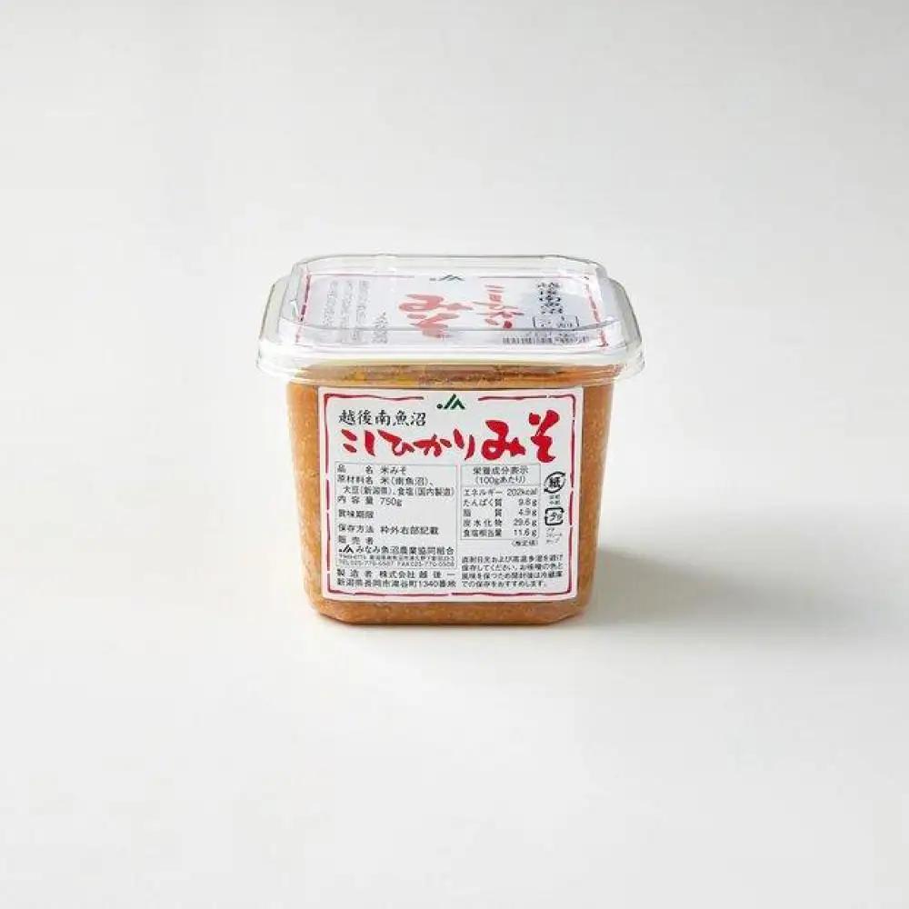 【リピーター多数】越後南魚沼こしひかりみそ 750g×4個 ｜みそ