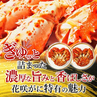 ふるさと納税 根室市 ＜12/21まで年内配送＞★花咲がに500g前後×3尾(計1.5kg) A-54013 |  | 02