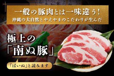 E-23 石垣島産アグ―豚（南ぬ豚）焼肉セット600g