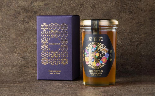 
【HONEY.K】《土からつくる京都生蜂蜜》京百花 250g
