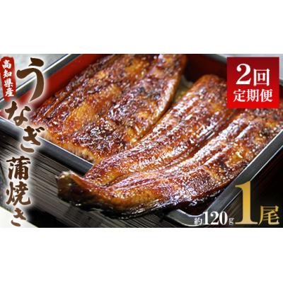ふるさと納税 香南市 【2回定期便】うなぎ蒲焼き120g 1尾(無頭) Wun-0019