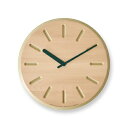 【ふるさと納税】Paper-Wood CLOCK line/グリーン（DRL19-06 GN） レムノス Lemnos 時計　装飾品 民芸品 工芸品 伝統技術 インテリア　お届け：※申込状況によりお届け迄1～2ヶ月程度かかる場合があります。