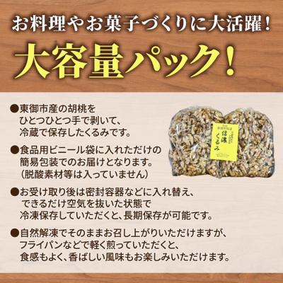 ふるさと納税 東御市 大容量!剥きくるみ2kg 【無塩・無油】(2025年収穫分)|JA信州うえだ東部地区営農課 |  | 01
