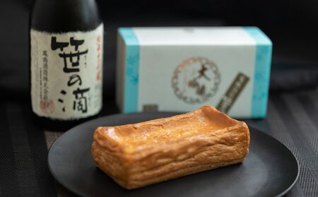 鳳鳴酒造「純米大吟醸・笹の滴を使ったチーズケーキ」 AR19
