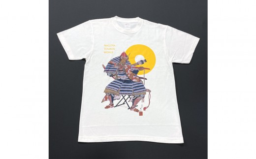 
            オリジナル【加藤清正Tシャツ】ホワイト／名古屋刀剣博物館
          