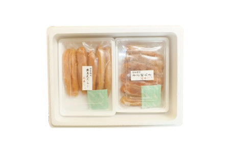 【北海道根室産】[鮭匠ふじい]熟成たらこ500g×3P・辛子明太子各500g×2P D-42005