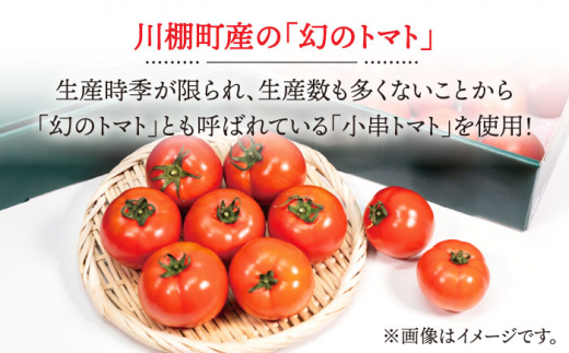 【12回定期便】小串トマトクリン 6個入り "川棚町名産 濃厚な小串トマトとはちみつレモンのソルベ" / アイス スイーツ トマト レモン【BUCO cafe】 [OBJ011]