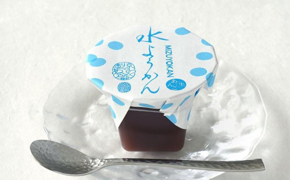 《夏季限定》【京らく製あん所】水ようかん 6個入 | 京都 人気スイーツ 和菓子［ 製餡所が手がける こだわりの餡を使った和スイーツ 和菓子 あんこ 小豆 ゼリー 人気 おすすめ ギフト プレゼント お取り寄せ 通販 送料無料 ふるさと納税 ］