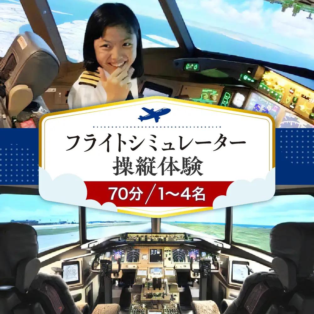 フライトシミュレーター操縦体験70分コース