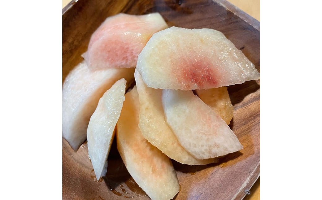 【先行予約】 とろける果肉とたっぷり果汁の岡山の白桃・白鳳 2kg箱（約6個～9個）