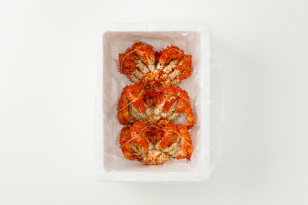 【北海道根室産】花咲がに500g前後×2尾(計1kg) A-54013