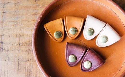 【minca】栃木レザーのコードホルダー2つ組*3セット/コードホルダー01/タン(生成),キャメル,チョコ【玩具 雑貨 日用品 人気 おすすめ 】