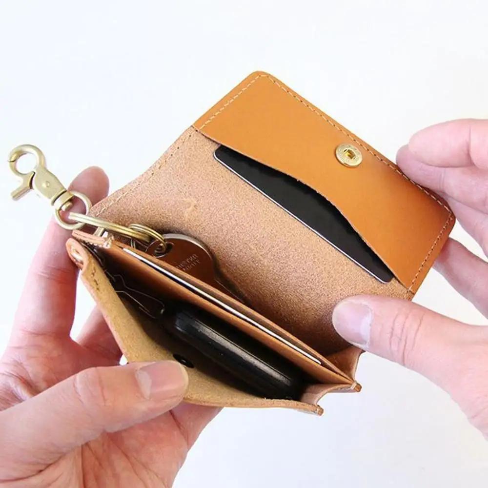 ＜カラー選択可能＞スリムフィットインキーケース【福岡市内製造】 チョコ