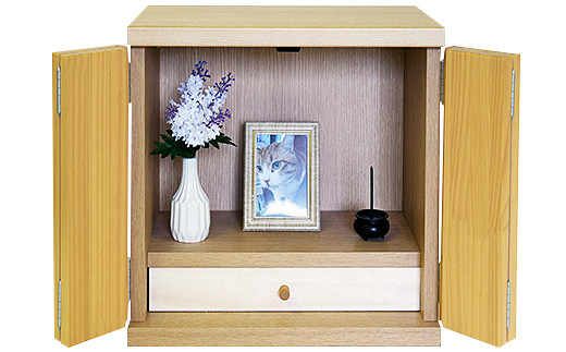 メモリアルボックス虹L（4枚戸）【諸富家具】：B845-002_イメージ2